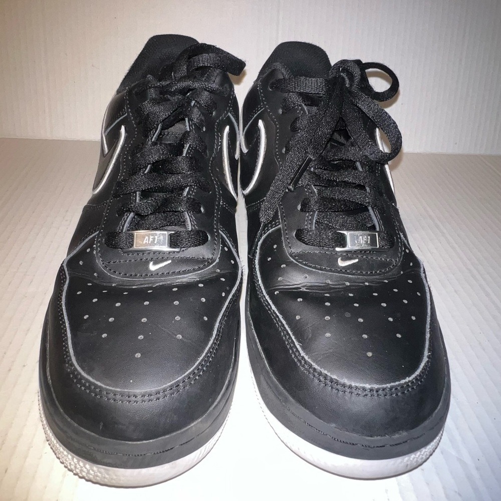 Air Force 1 Low Black White Mens Size 12 DV0788-002 Classic Sneakers Sz. 12